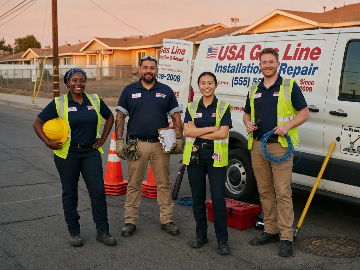 Gas Line Installation company in Lower Salem, OH